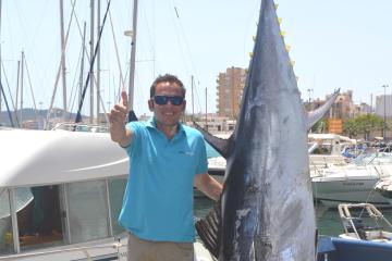 Trawler 42 tuna fishing boat